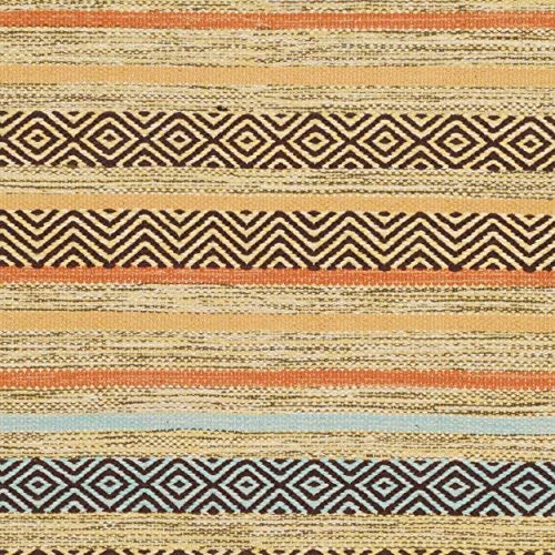 SAFAVIEH Montauk Collection Accent Rug - 3' x 5', Green & Multi, Handmade Boho Stripe Fringe Cotton, Ideal for High Traffic Areas in Entryway, Living Room, Bedroom (MTK901G) - color: Green/Multi, size: 3' x 5' (Rectangular)