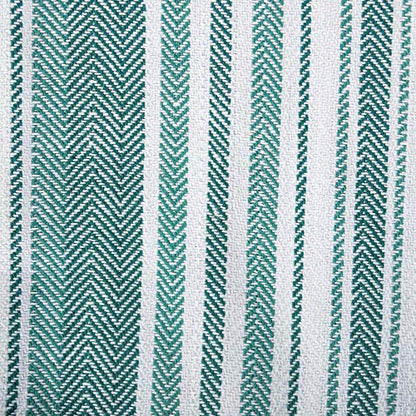 DII Assorted Woven, Kitchen Dishtowel Set, 18x28, Teal, 5 Piece - color: Teal