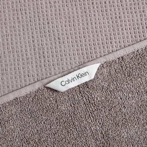 Calvin Klein - Bath Towels, Super Soft & Absorbent Cotton Towels, Oeko-Tex Certified (Eternity Solid Lavender, 3-Piece) - color: Eternity Lavender, size: 3 Pack