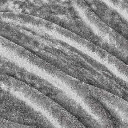 Amazon Basics Soft Fleece Throw Blanket, Ultra-Soft Flannel Fleece, Warm Cozy for Couch Sofa Bedroom, Fade-Resistant, 50 x 60 Inches, Gray - color: Dark Grey, size: 50 x 60 inches