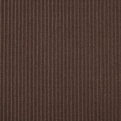 DII Basic Everyday Ribbed Tabletop 100% Cotton, Placemat Set, 13x19, Dark Brown, 6 Piece - color: Dark Brown, size: 13x19"