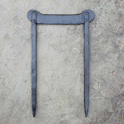 Achla Designs BS-03 Metal Boot Scraper Outdoor, Black 17" L (Pack of 8) - size: 17"L (Pack of 8)