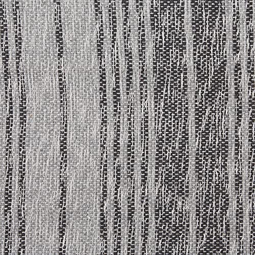 DII Woven Rag Rug Collection Recycled Yarn Variegated Rustic Stripe, 2x3', Gray - color: Grey