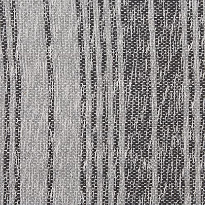 DII Woven Rag Rug Collection Recycled Yarn Variegated Rustic Stripe, 2x3', Gray - color: Grey
