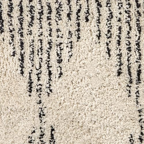 SKL Home Geo Diamond Bath Rug with Tassels, Anti-Slip, 20" x 30", Tan | 100% Cotton with Latex backing. Plush & absorbent. Modern boho design works in the bathroom, kitchen or any space. - color: Geo Diamond, Tan, style: Rug