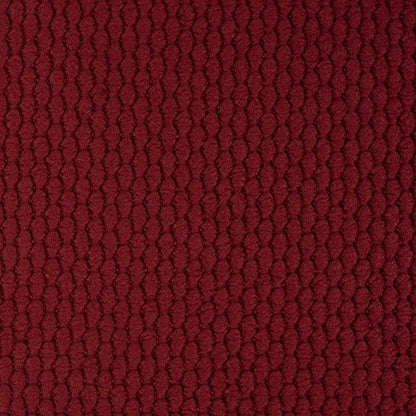4 Pack Memory Foam Honeycomb Nonslip Back 16" x16" Chair/Seat Cushion Pad - color: Wine Burgundy, size: 4 Pack