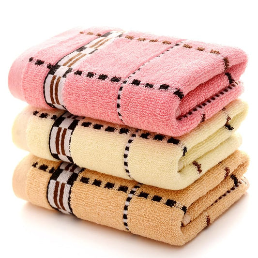 Checkered Cotton Hand Towels Set of 3 Soft Durable Towels for Shower Decorative Checkered Towels for Bathroom Spa Use(3 Hand Towels,Checker) - color: Checkered, size: 3 pack