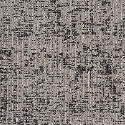 Sweet Home Collection Chair Cushion Memory Foam Pads Honeycomb Pattern Slip Non Skid Rubber Back Rounded Square 16" x 16" Seat Cover, 4 Pack, Broadway Gray/Black - color: Broadway Gray/Black, size: 4 Pack