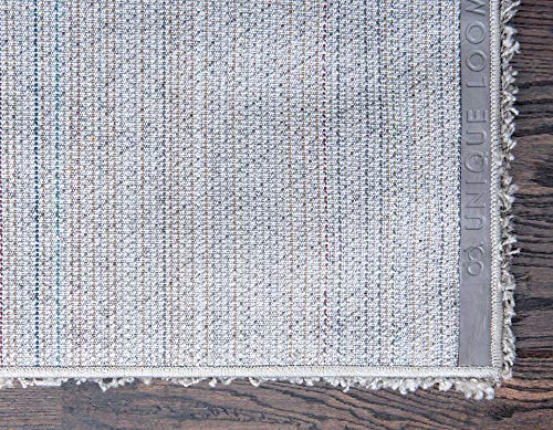 Unique Loom Solid Shag Collection Area Rug (2' 2" x 3' 1" Rectangle, Cloud Gray) - color: Cloud Gray, size: 2' x 3'1" (Rectangular)