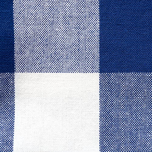 DII Buffalo Check Collection, Classic Farmhouse Cloth Napkin Set, 20x20, Navy & Cream, 6 Piece - color: Navy & Cream, size: 20" x 20" (Set of 6)