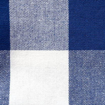 DII Buffalo Check Collection, Classic Farmhouse Cloth Napkin Set, 20x20, Navy & Cream, 6 Piece - color: Navy & Cream, size: 20" x 20" (Set of 6)