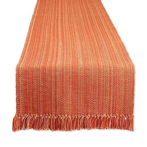 DII Variegated Tabletop Collection, Table Runner3x108, Spice - color: Spice, size: Table Runner, 13x108"