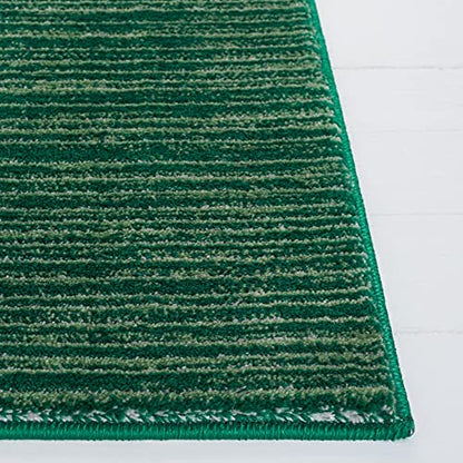SAFAVIEH Vision Collection Runner Rug - 2'2" x 6', Dark Green, Modern Ombre Design, Non-Shedding & Easy to Clean, Ideal for Entryway, Foyer, Bedroom (VSN606Y) - color: Dark Green, size: 2'2" x 6' (Runner)