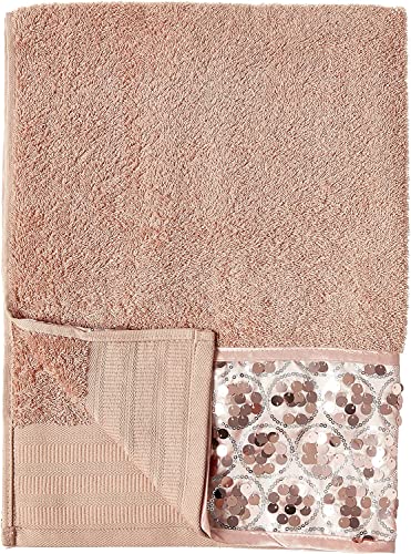 Zahari Home Sinatra 3 Piece Bathroom Towel Set Bath Towel Hand Towel Wash Cloth Absorbent, Blush - color: Blush