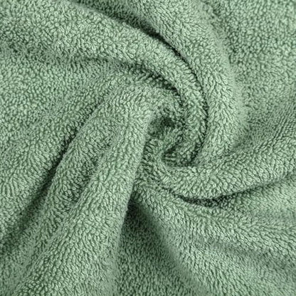 Personalized Towel Set, Custom Bath Towels with Names, Turkish Cotton Green | 2 Pcs Set, 100% Cotton, Embroidered, Monogrammed, Customized Gift For Adults, Wedding, Bridal Shower, Housewarming, Spa - color: Green, size: Bath Towels - 2 Piece
