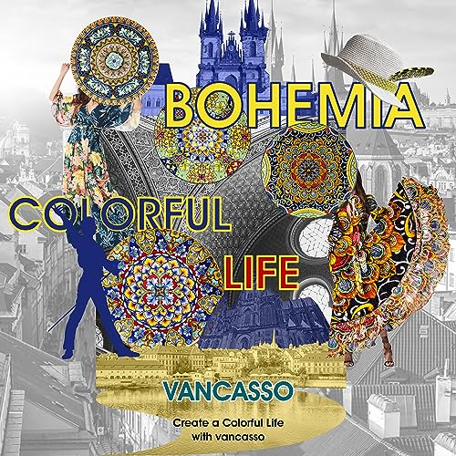 vancasso Salad Plates Set of 6, 8.5 Inch Ceramic, Microwave Safe | Dessert and Small Dinner Plates, Colorful Bohemian Style Plates for Kitchen - size: 8.5in